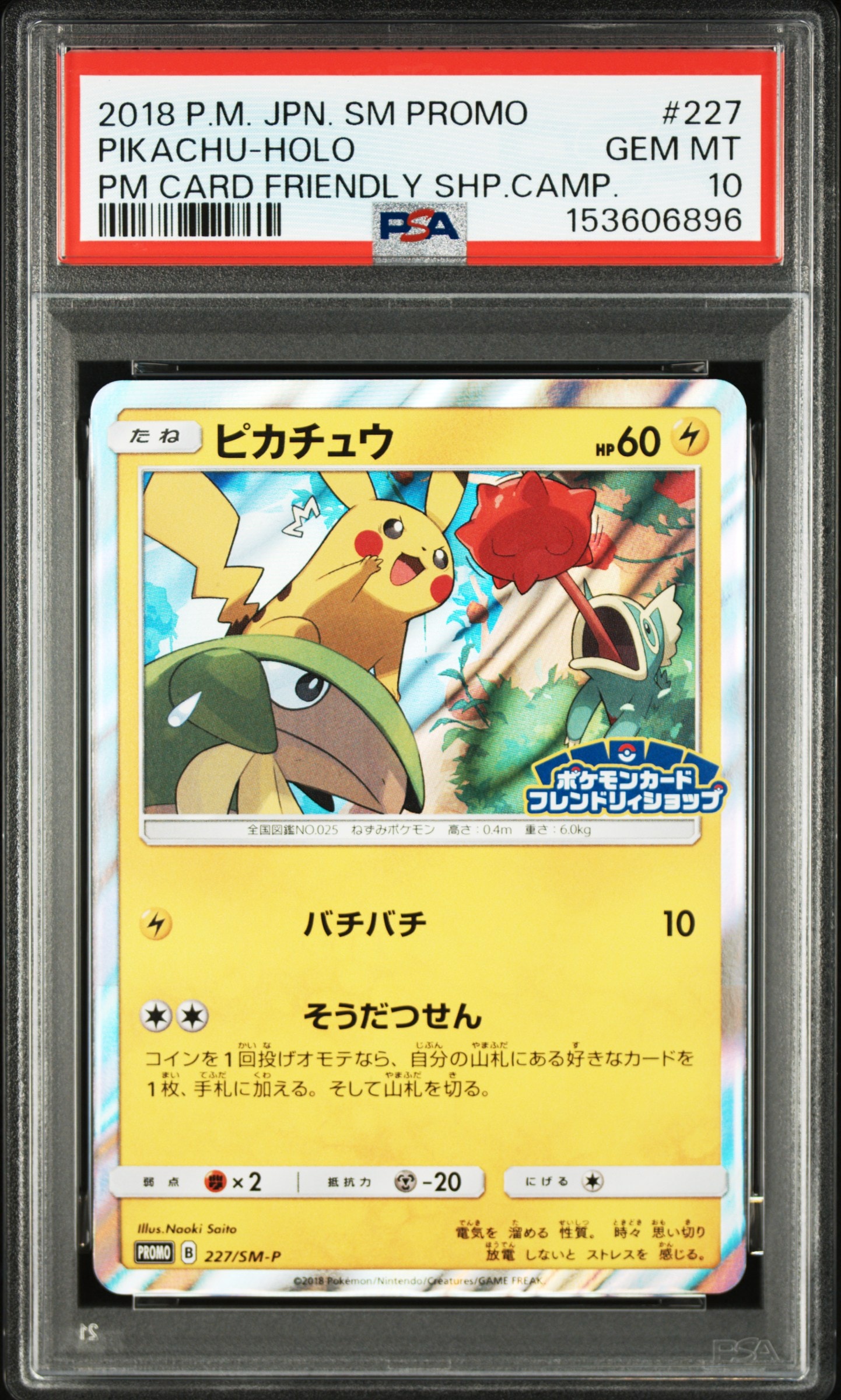 ピカチュウ ポケモンカードフレンドリィショップ 227/SM-P 2枚セット ピカチュウカード 2枚セット - メルカリ