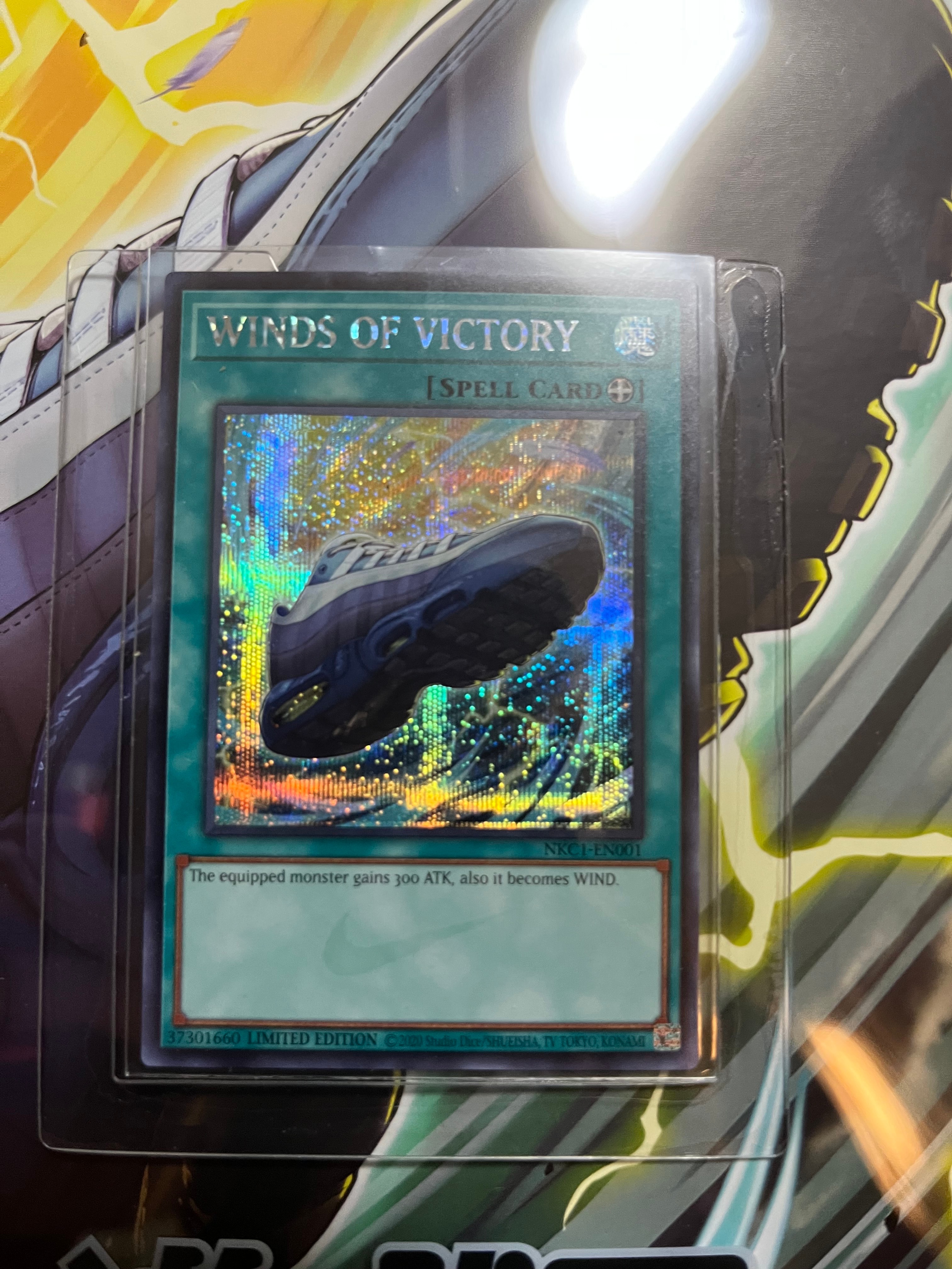 WINDS OF VICTORY SE [NKC1-EN001](遊戯王 x ナイキ エアーマックス 95 QS エアーマッスル 付属カード)