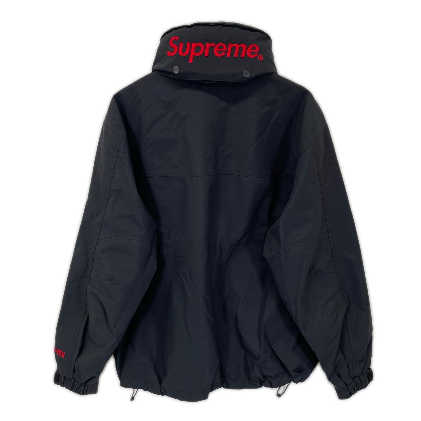 シュプリーム 20SS ブラック ゴアテックス Anorak アノラックパーカ M