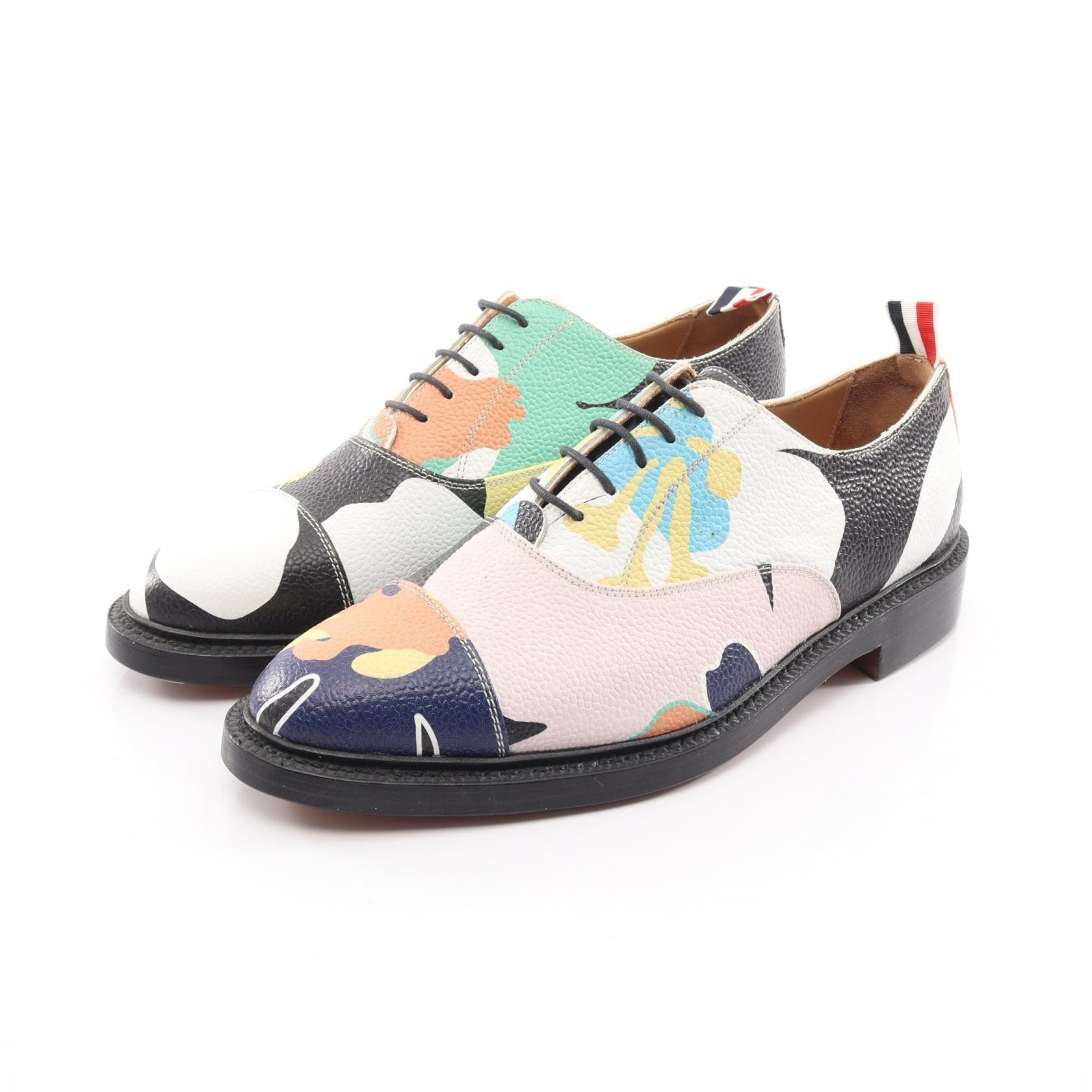 トムブラウン THOM BROWNE オックスフォードシューズ ドレスシューズ 靴 レザー メンズ マルチカラー 【中古】
