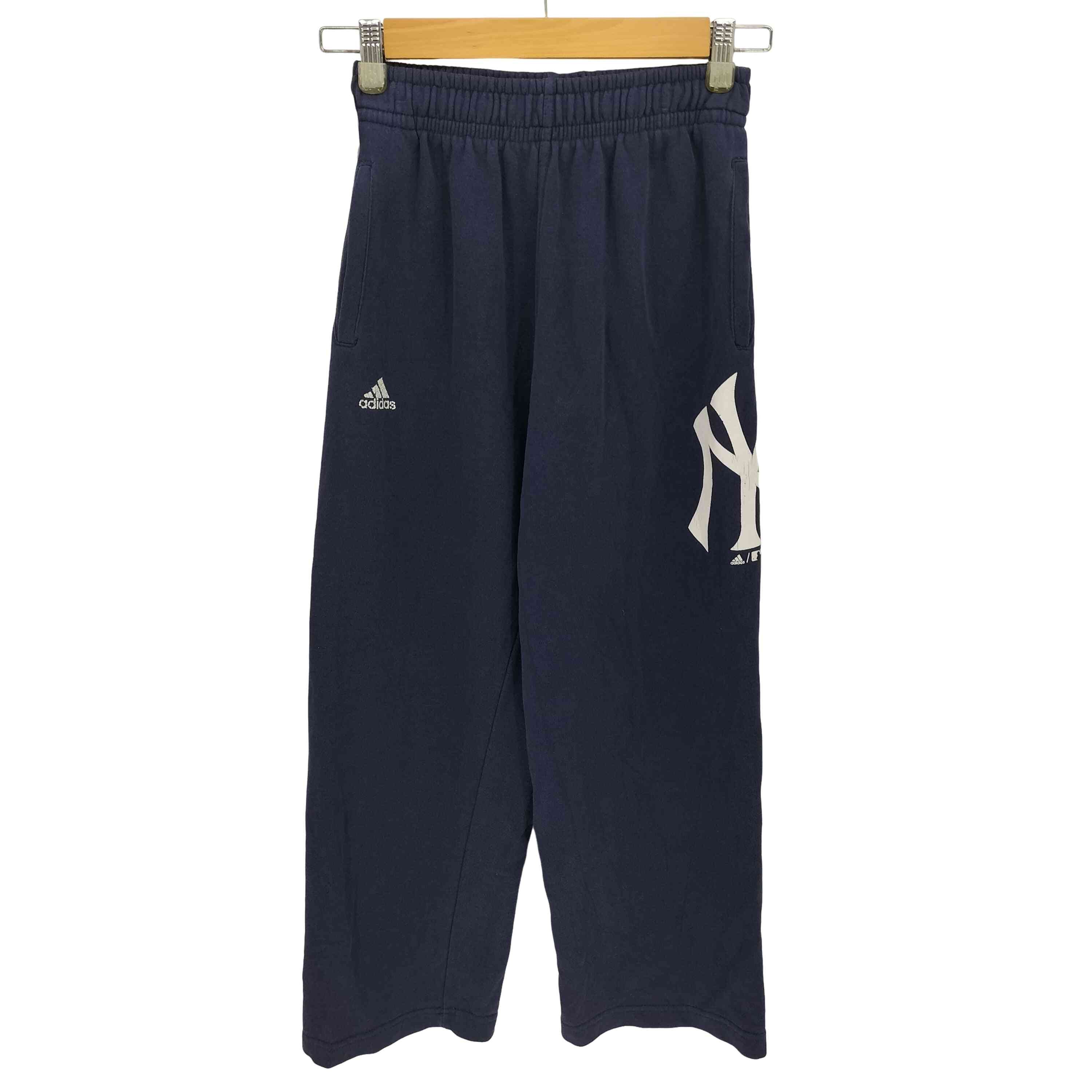 MLB NYロゴ プリント ストレート スウェット パンツ【1143394503944】