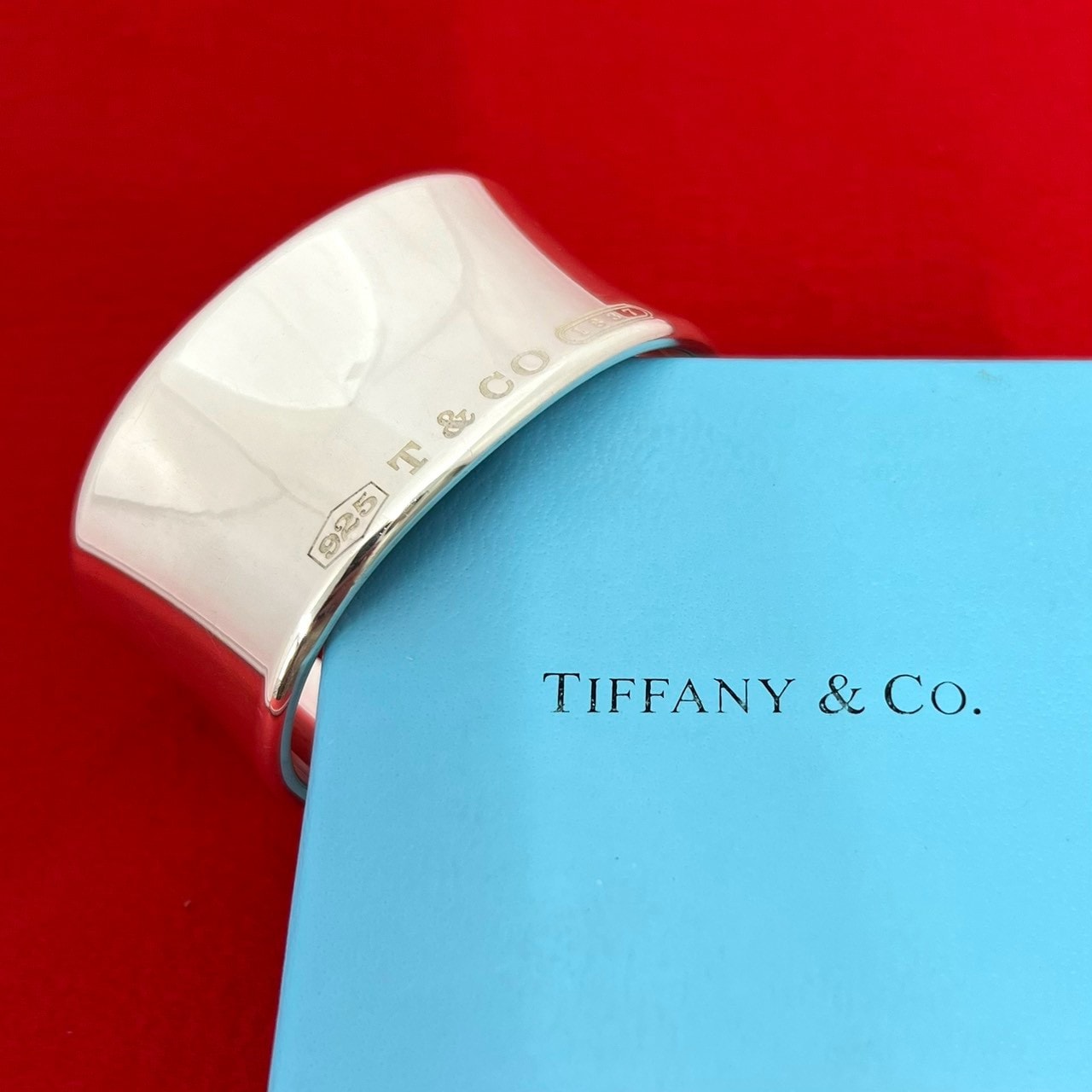 TIFFANY&Co. ティファニー ワイド カフ バングル シルバー925 バングル シルバー
89789