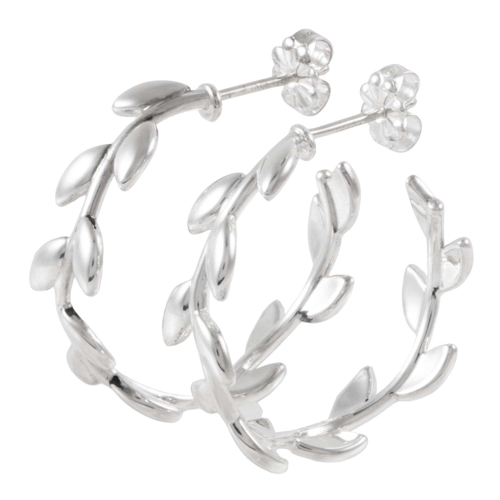 TIFFANY&Co. ティファニー オリーブリーフ フープ ピアス パロマ・ピカソ シルバー925 シルバー【中古】