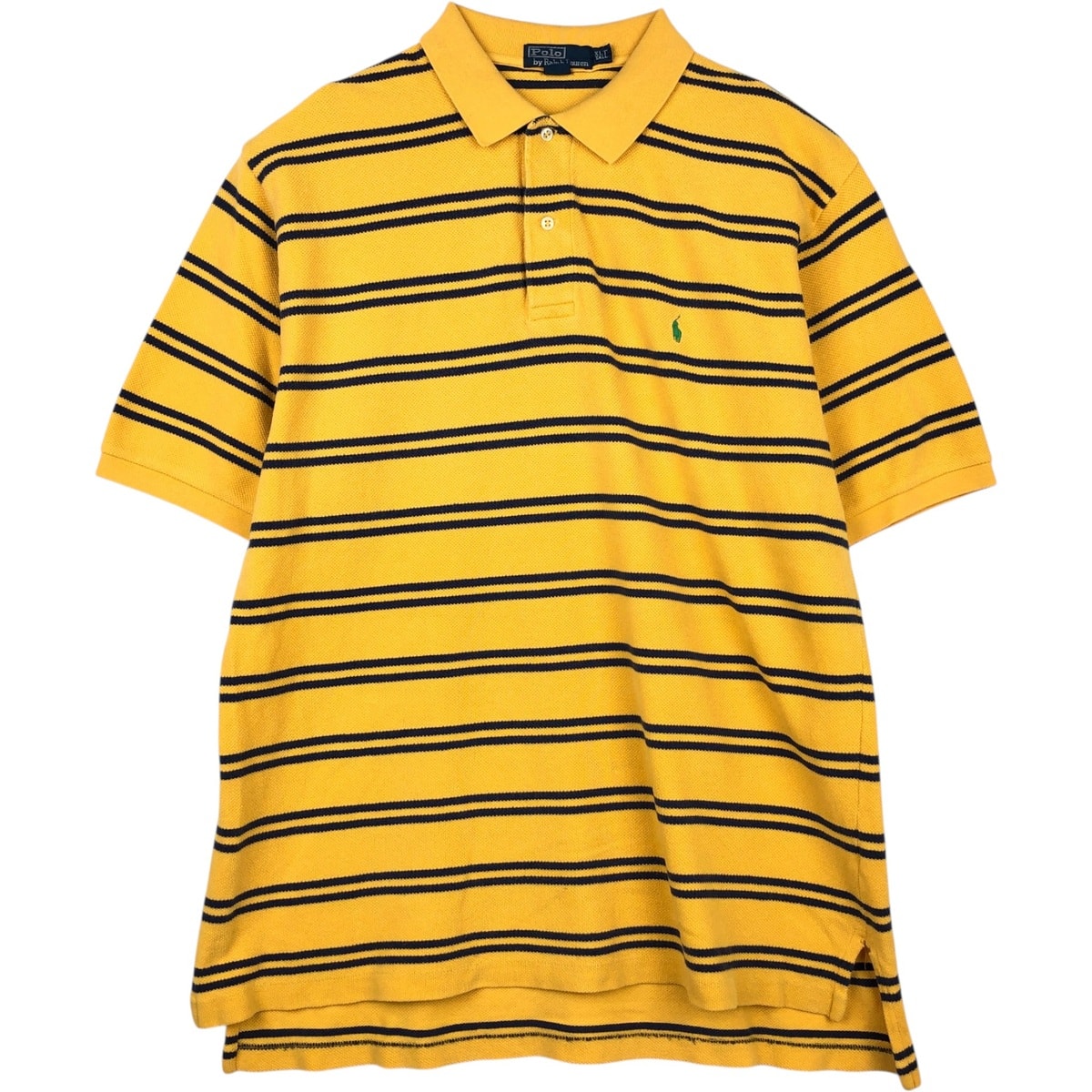 古着 ラルフローレン Ralph Lauren POLO by Ralph Lauren 半袖 ボーダー ポロシャツ メンズXL相当/eaa623970