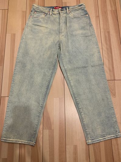 Supreme Baggy Jean "Dirty Indigo" (23SS)