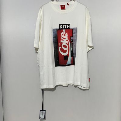 KITH Coca-Cola Machine Vintage Tee "White"