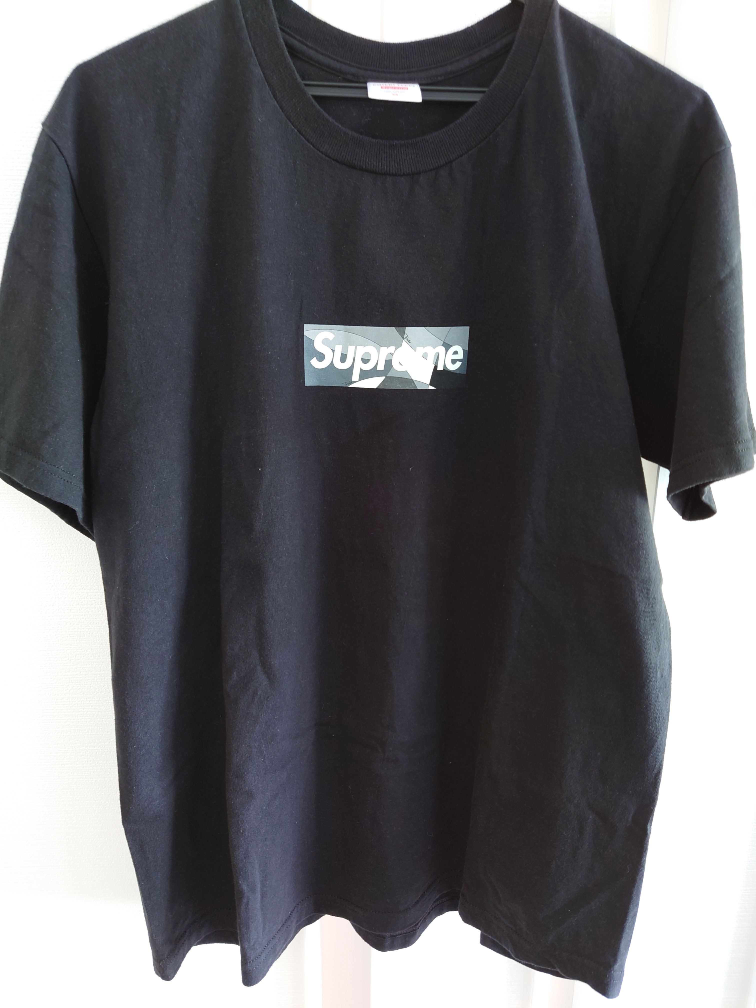 Supreme / Emilio Pucci® Box Logo Tee "Black/Black"