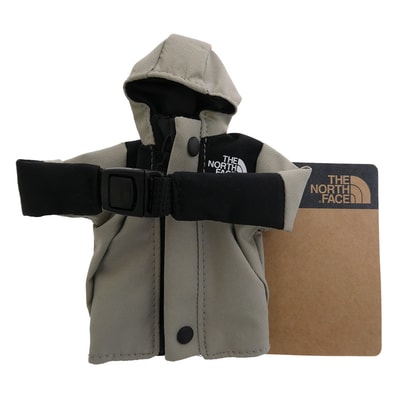 THE NORTH FACE ノースフェイス キーケース NM32452 Mini Mountain Jacket ミニマウンテンジャケット キーリング グレー系 ブラック系【新古品】【未使用】【中古】