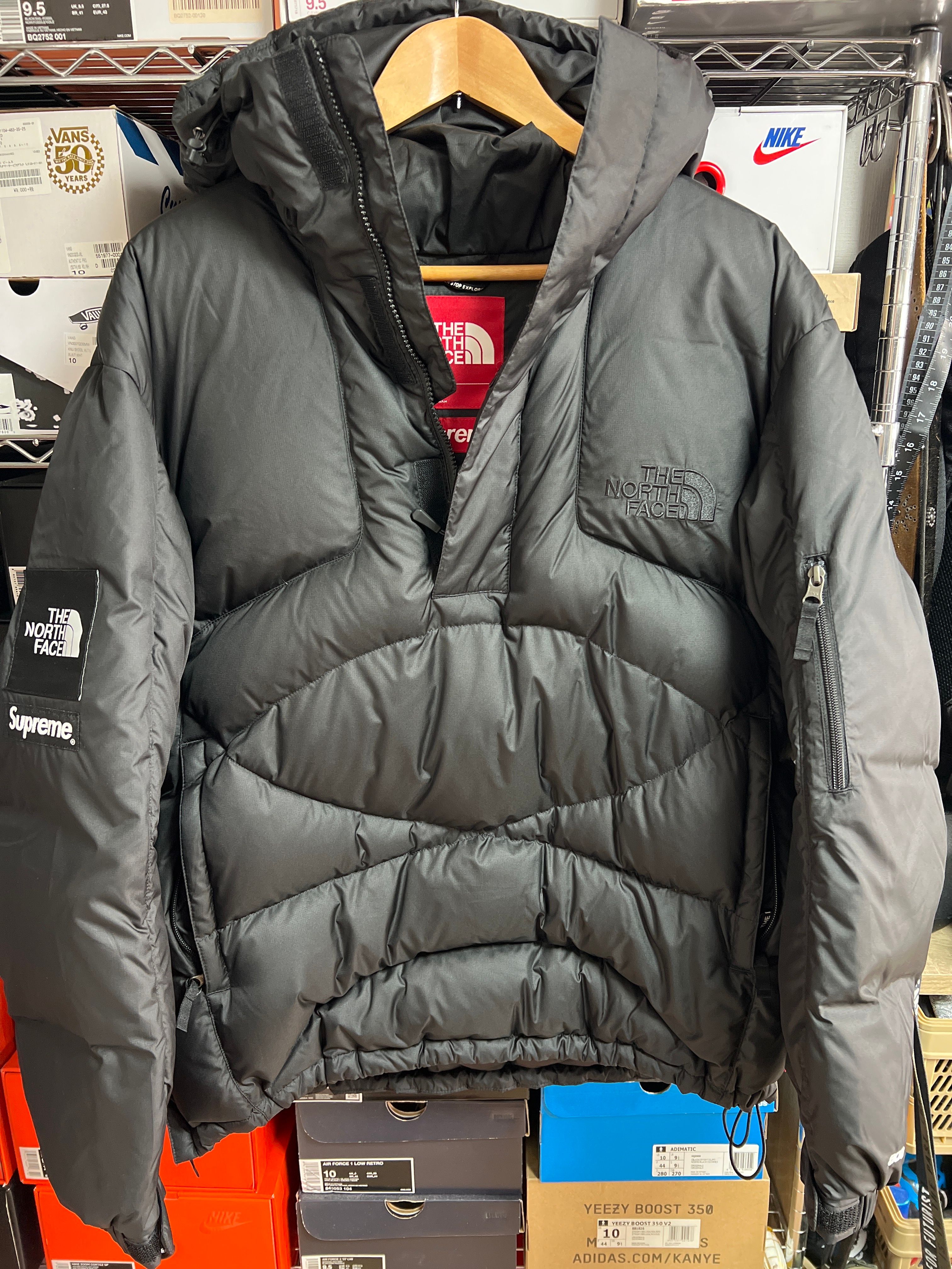 Supreme x The North Face 800-Fill Half Zip Hooded Pullover "Black"