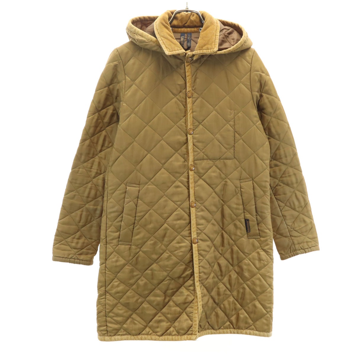 LAVENHAM ラベンハム イングランド製 キルティングコート 38 ブラウン 中綿