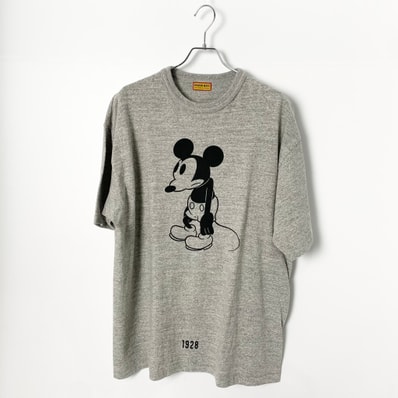 HUMAN MADE x Mickey Mouse Graphic T-Shirt #1 1928 Kyoto Exclusive "Grey"