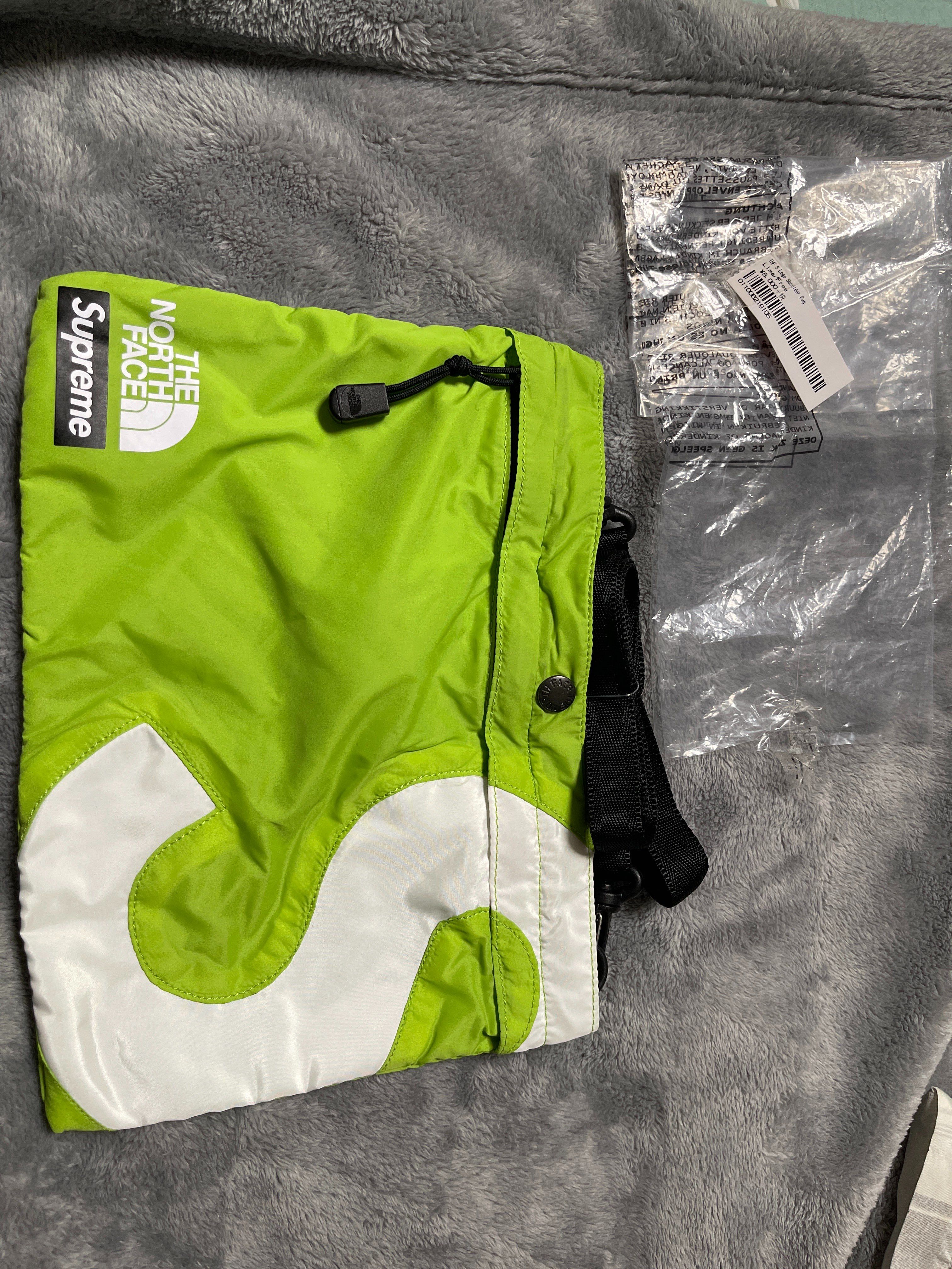 Supreme x The North Face S Logo Shoulder Bag "Green"