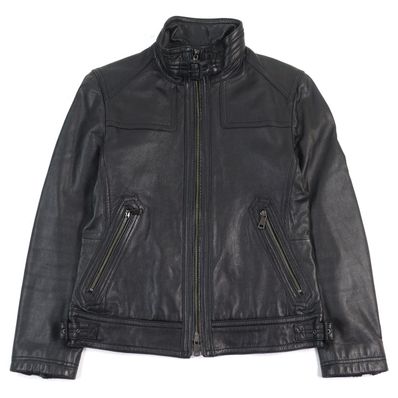 バーバリーブラックレーベル ライダースジャケット M D1F06-605-09