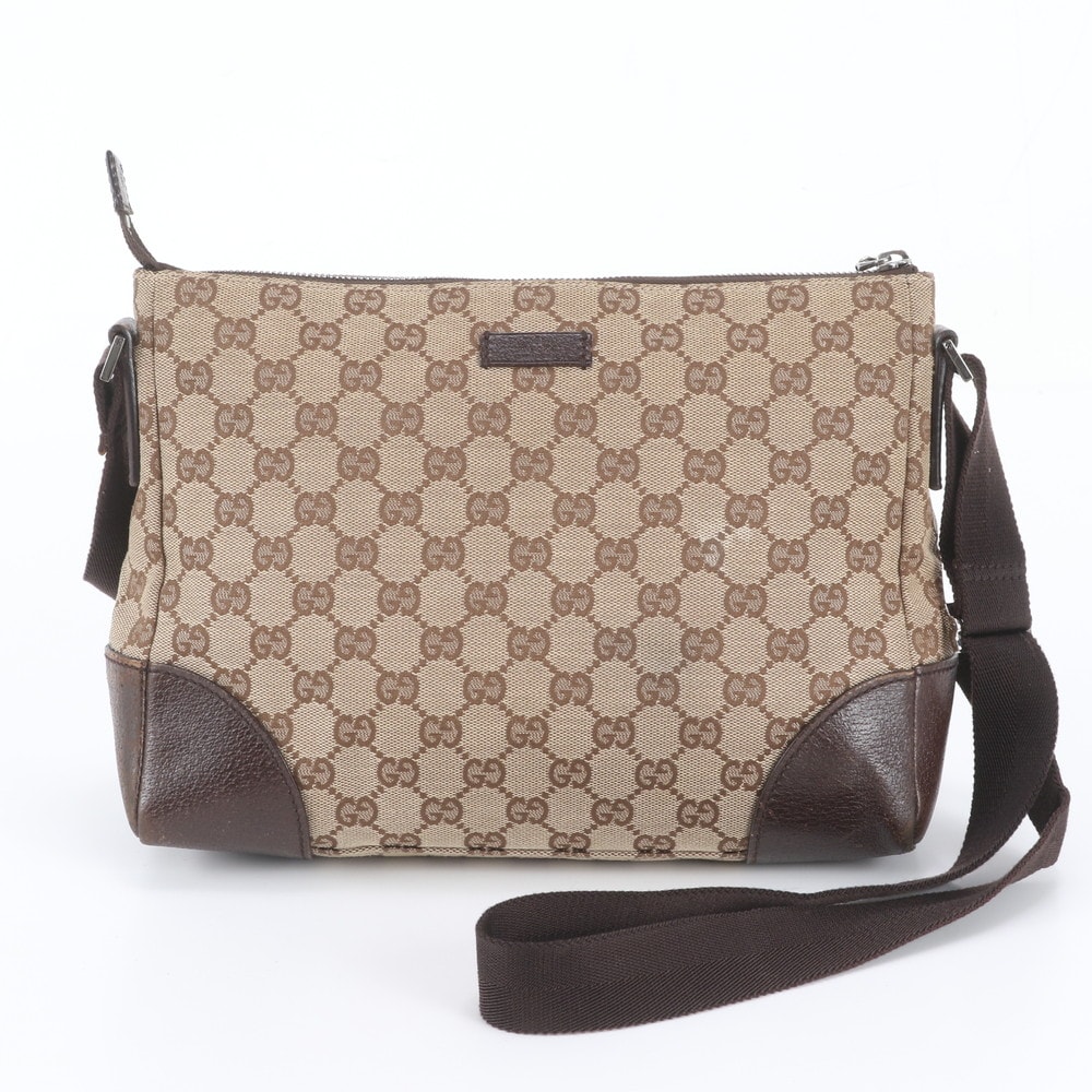 ■美品 グッチ GGキャンバス 114273 ショルダーバッグ