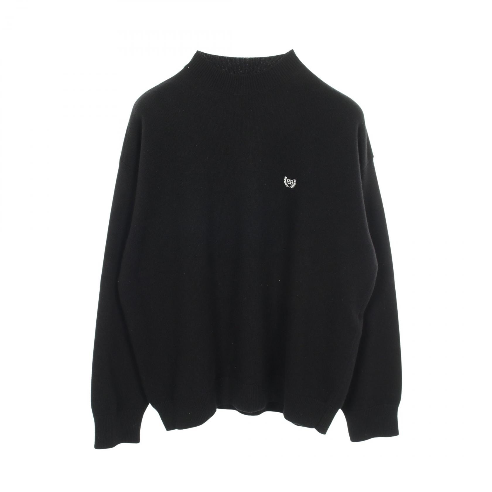 バレンシアガ BALENCIAGA Garde-Robe ニット 衣料品 トップス ウール メンズ ブラック系 818987 【中古】