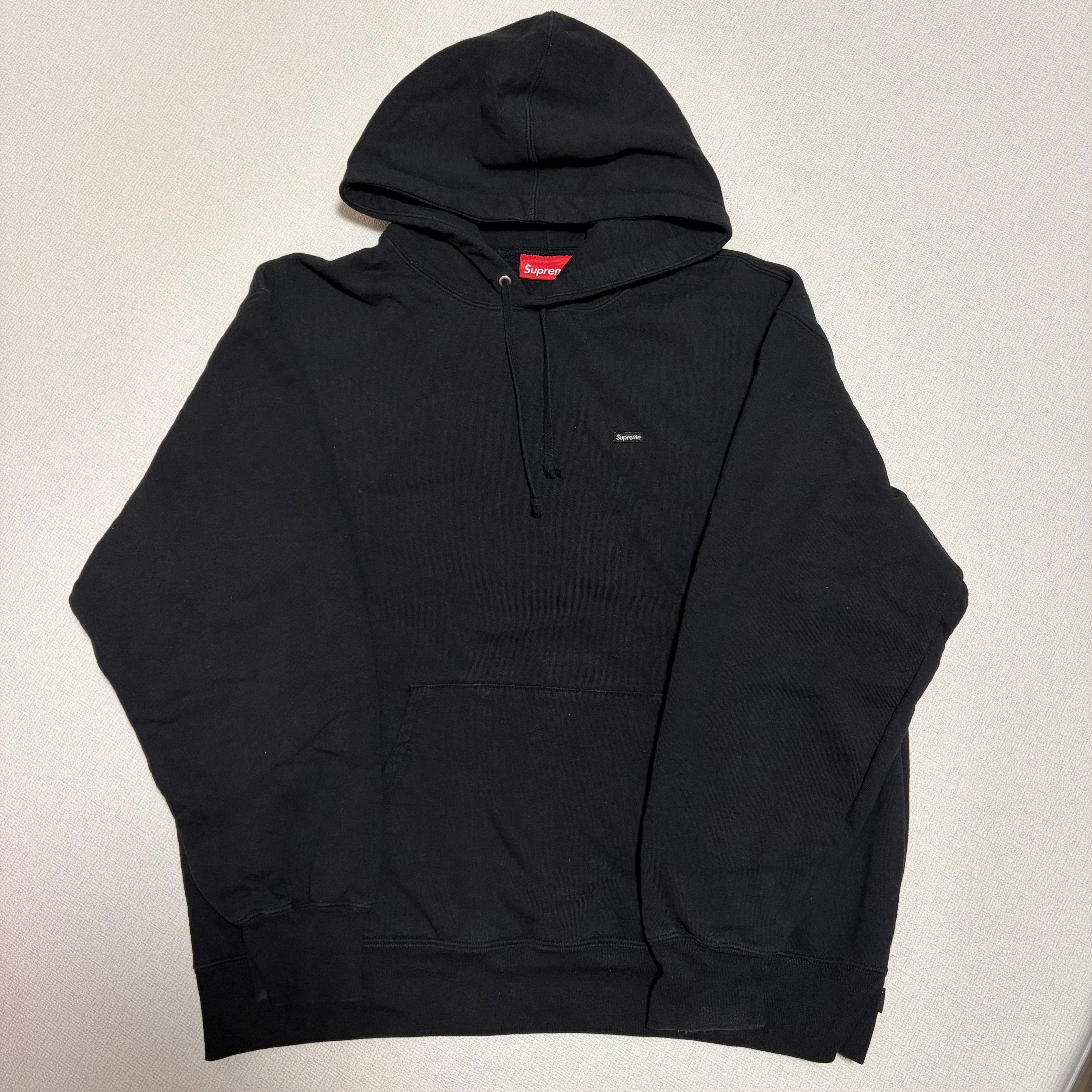 Supreme Small Box Hooded Sweatshirt "Black" (24FW)