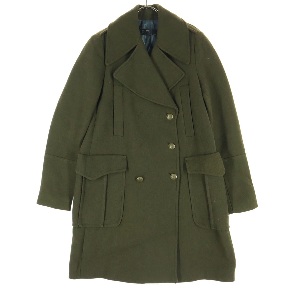 美品 ZARA ザラ コート XS ブラウン