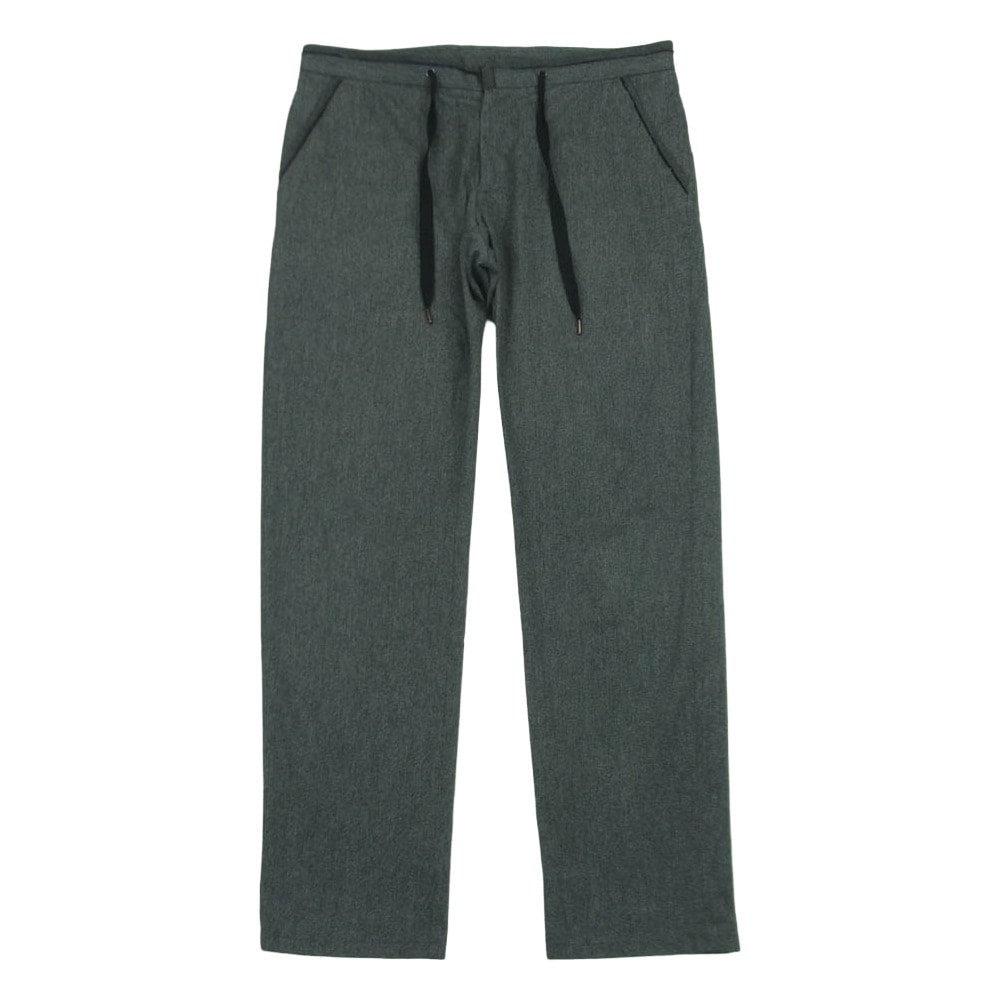 MAISON MARGIELA メゾンマルジェラ 15AW S30KA0411 四つタグ 14ライン ドローコード イージー スラックス パンツ グレー系 48【中古】