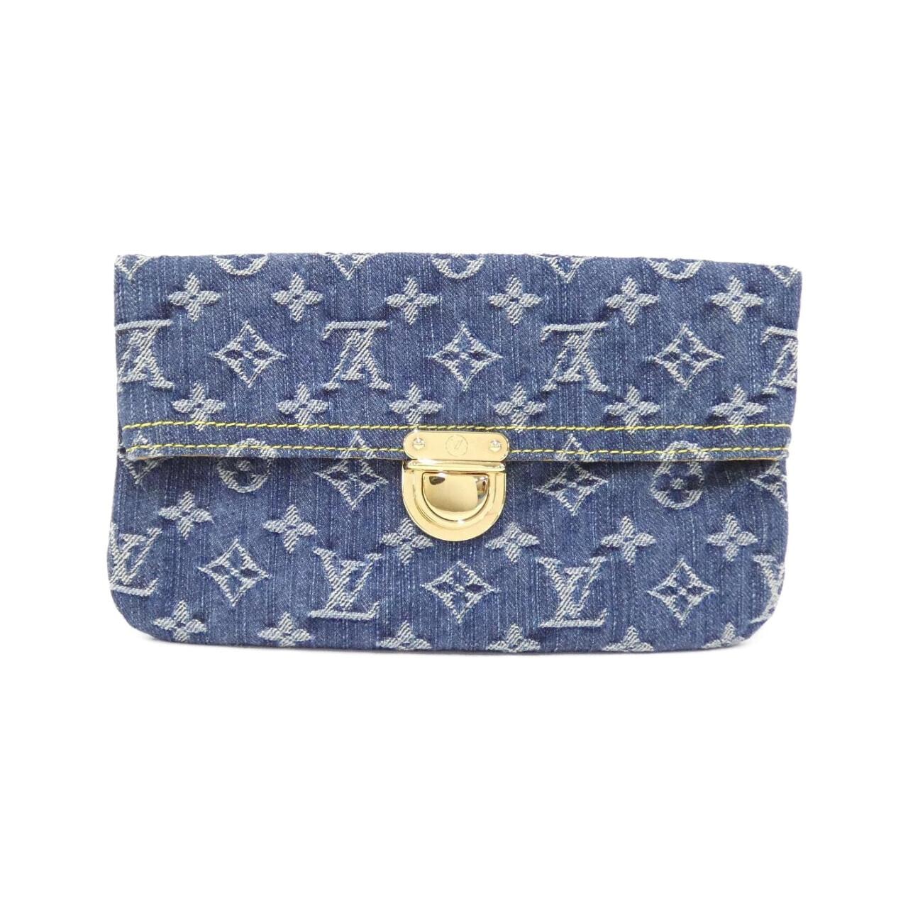 ルイヴィトン モノグラム デニム ポシェット プラ M95007 ポーチ