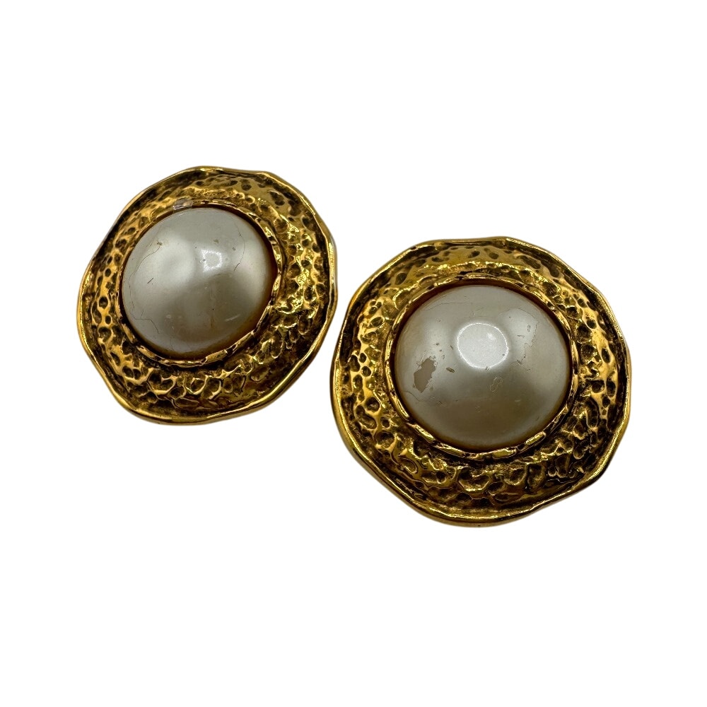 シャネル CHANEL イヤリング 両耳用 ゴールド