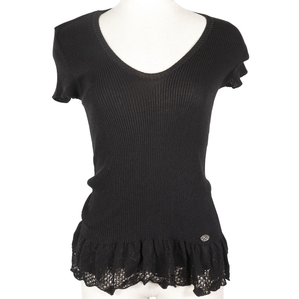 シャネル 半袖 ココマーク サマーニット P28461K00111 06P レデ