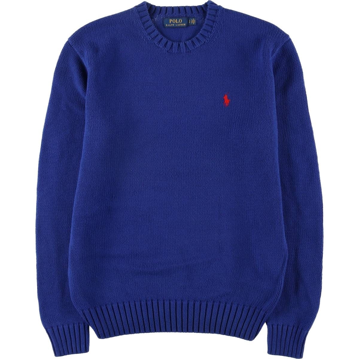 古着 ラルフローレン Ralph Lauren POLO RALPH LAUREN コットンニットセーター メンズS相当/eaa434373
