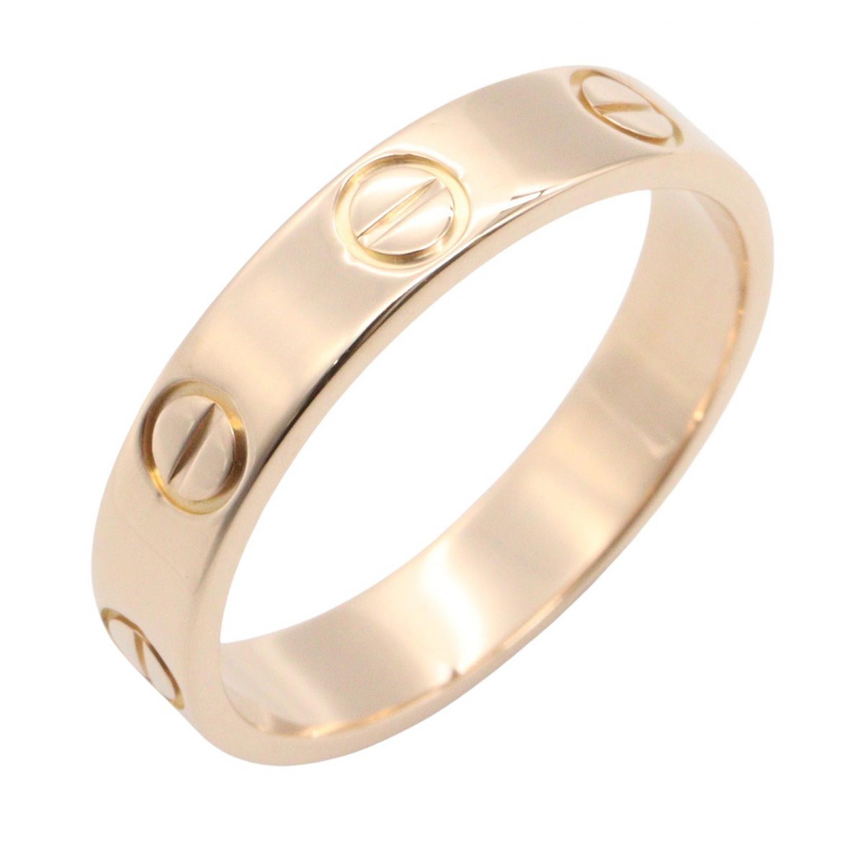 カルティエ CARTIER ミニラブリング リング・指輪 ジュエリー K18PG(ピンクゴールド) レディース ゴールド系 B4085200 【中古】