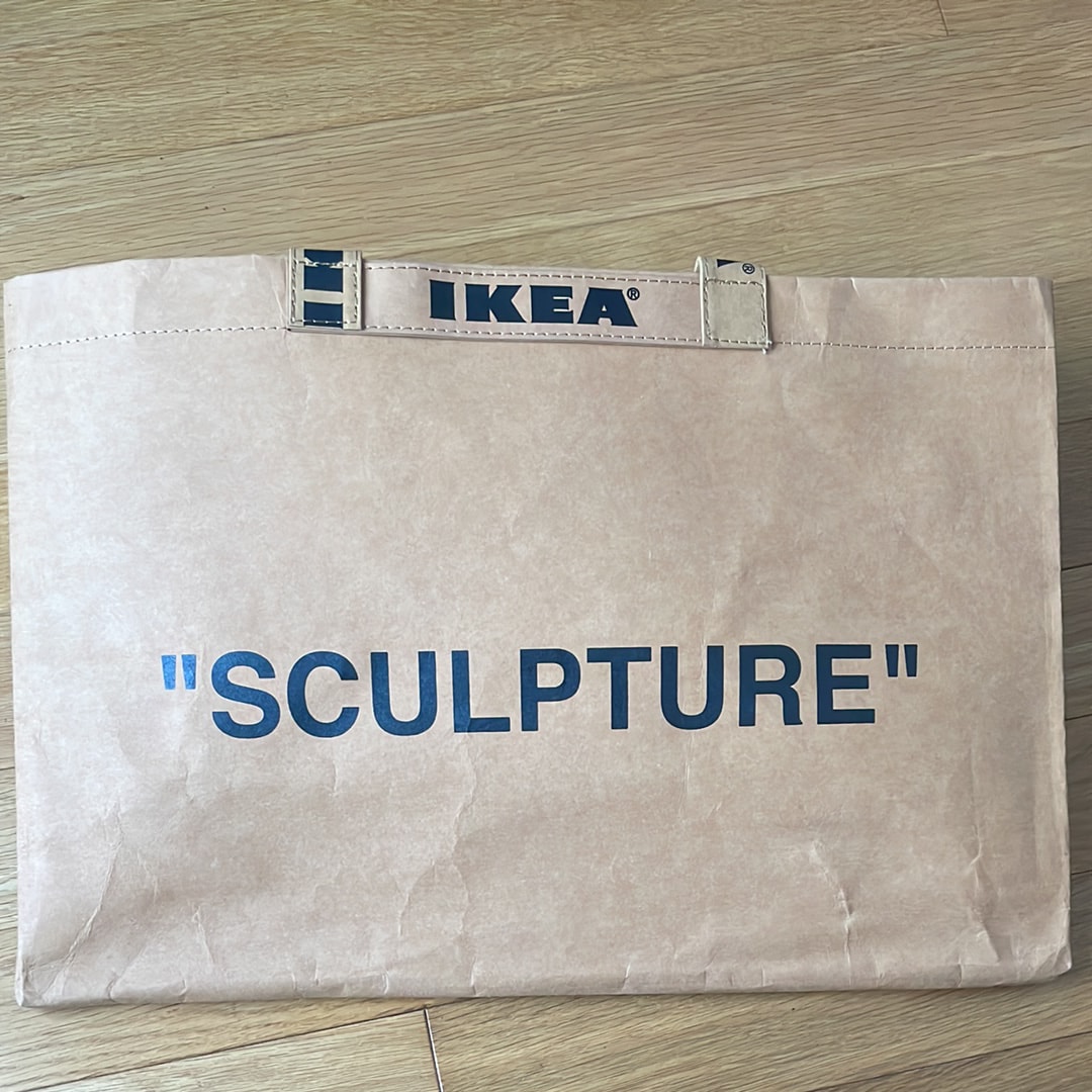OFF-WHITE / IKEA MARKERAD Large Bag "Brown"