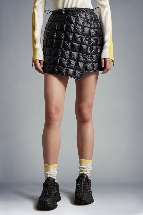 A+ (新品・未使用(ワケあり))】【Moncler】キルティングラップスカート