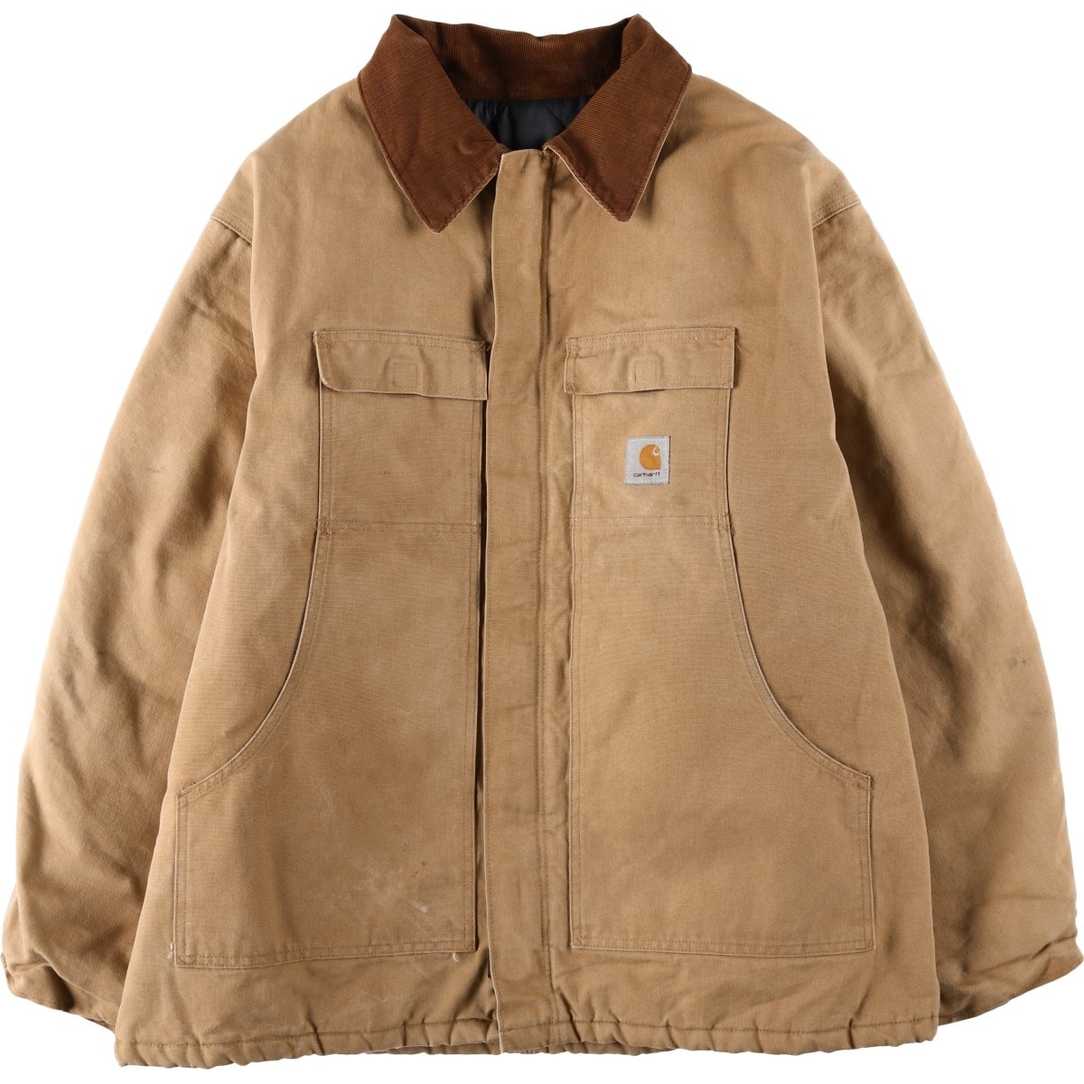 古着 カーハート Carhartt トラディショナルジャケット 中綿入り ダックワークジャケット メンズXXL相当/eaa645745