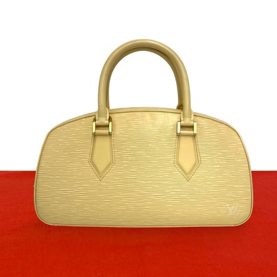 LOUIS VUITTON ルイヴィトン ジャスミン エピ レザー ハンドバッグ ベージュ
493-6