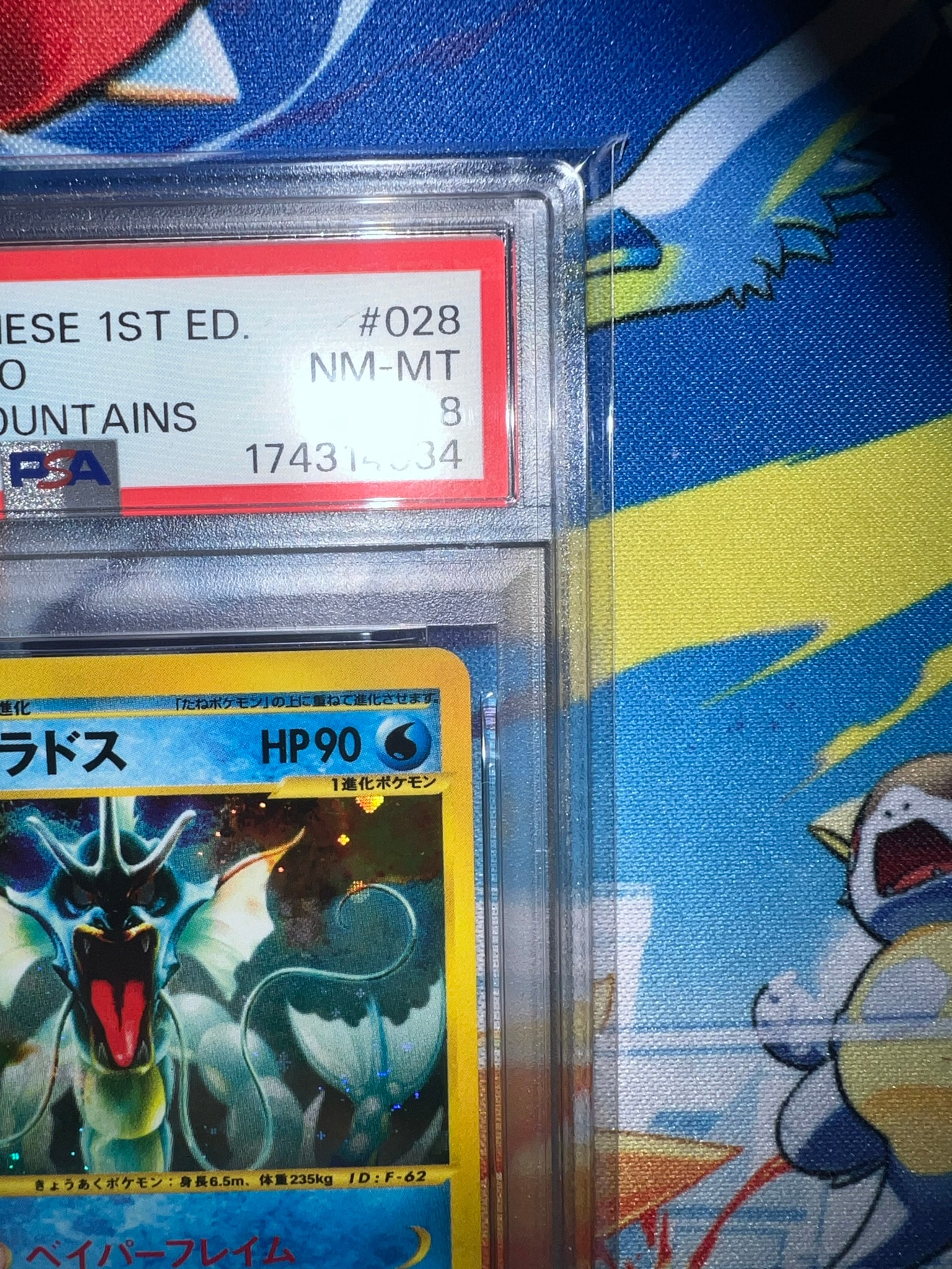 PSA8以下】ギャラドス ☆ :1ED [e5 028/088](拡張パック第5弾「神秘