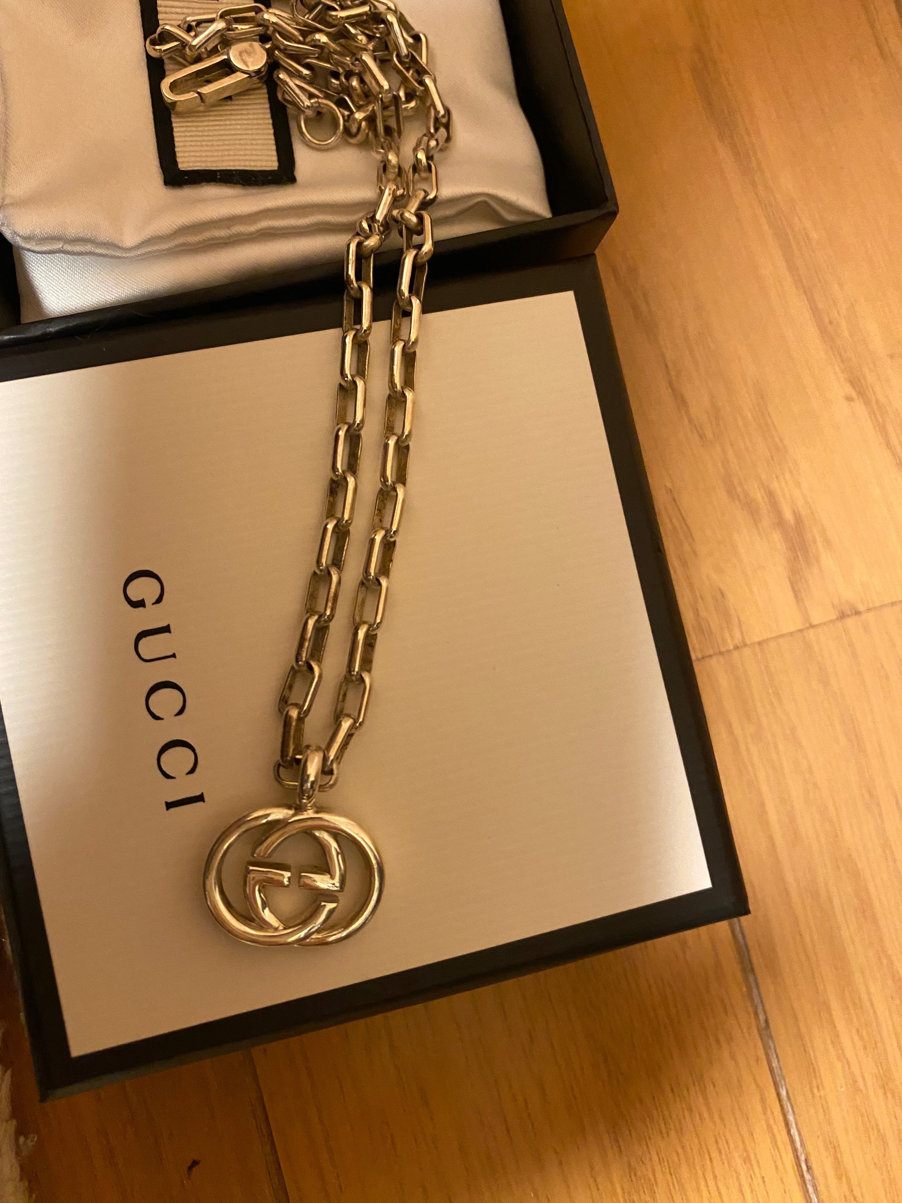 GUCCI GG Necklace "Silver"