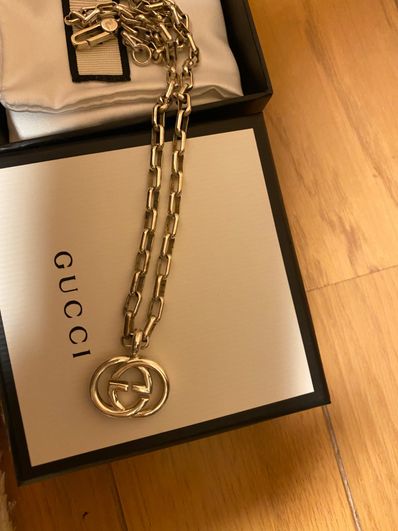 GUCCI GG Necklace "Silver"