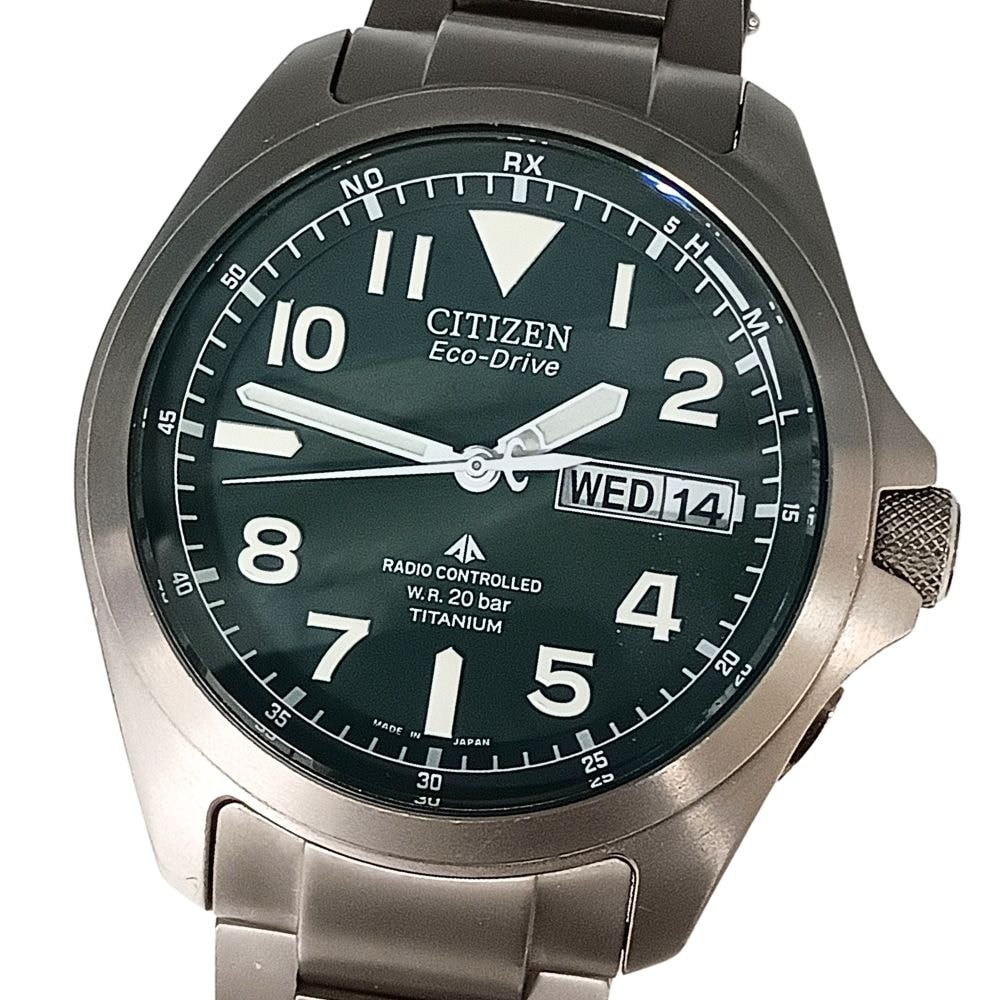 CITIZEN シチズン H100-S074398 プロマスター ランドシリーズ チタン エコドライブ メンズ 腕時計 C1067