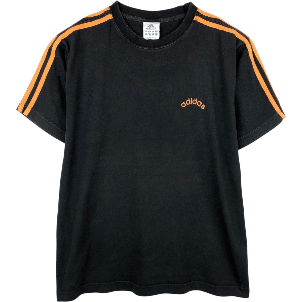 古着 アディダス adidas ロゴプリントTシャツ メンズL相当/eaa656989