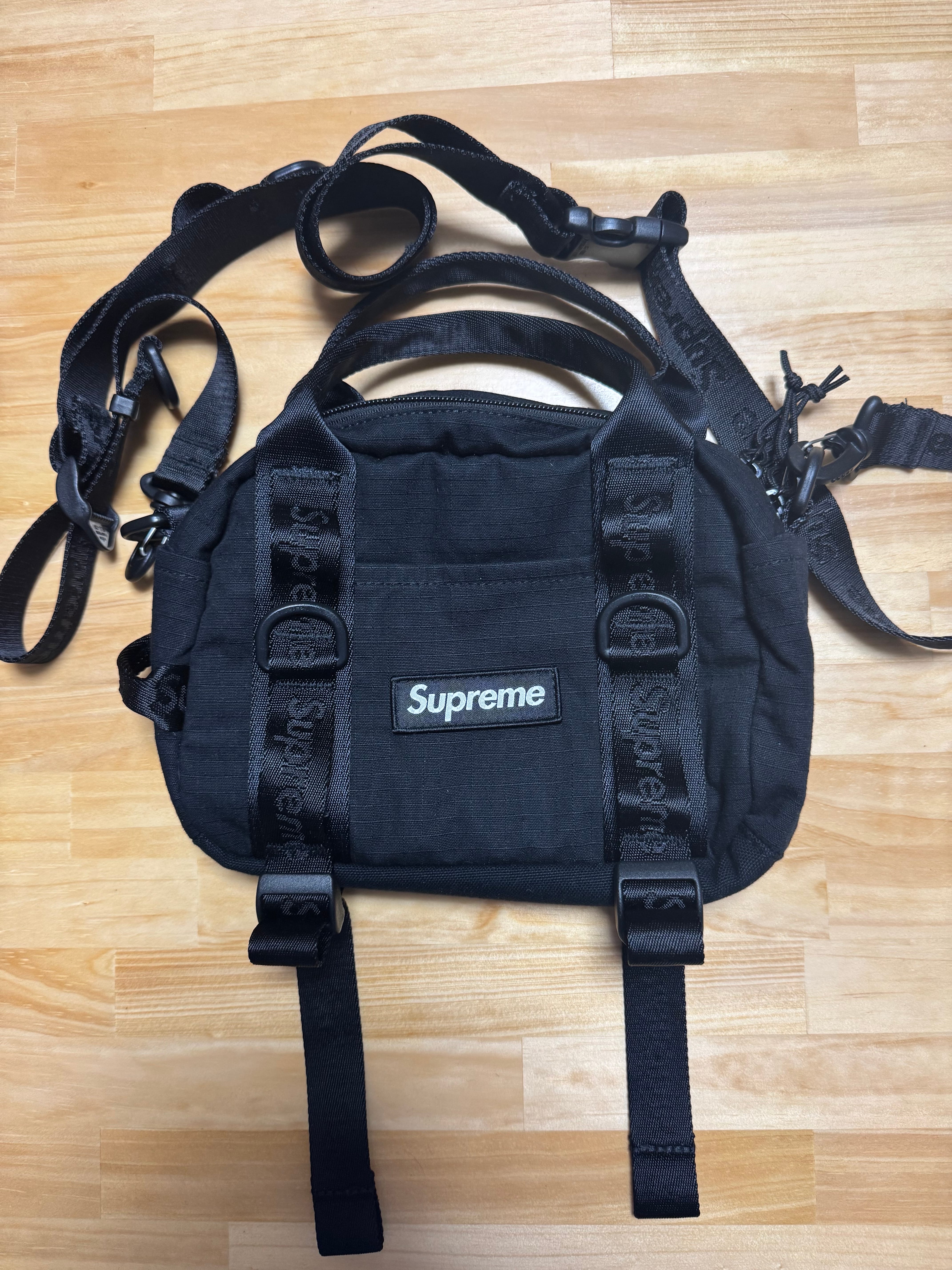 Supreme Mini Duffle Bag (26SS) "Black"
