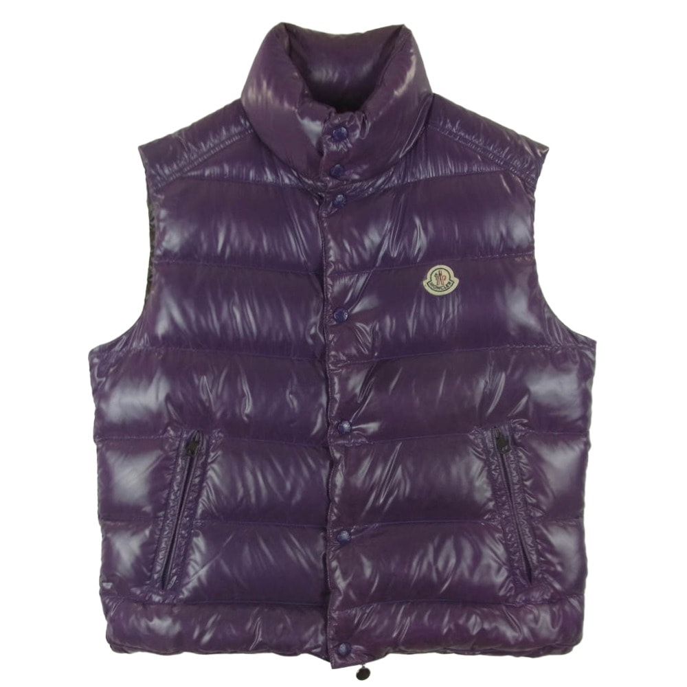 MONCLER モンクレール TIB Down Vest  ダウン ベスト ジレ ルーマニア製 パープル系 3【中古】