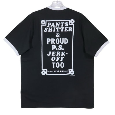Supreme x Mike Kelley Ringer Tee "Black"