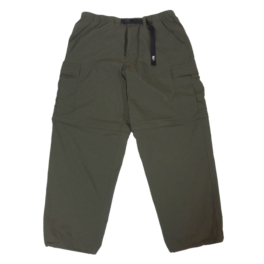 THE NORTH FACE ノースフェイス NB32331 ZIP-OFF CARGO PANT ジップ オフ カーゴ パンツ カーキ系 XL【中古】