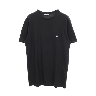 ディオール Dior BEE刺繍 半袖Tシャツ 衣料品 トップス コットン レディース ブラック系 【中古】