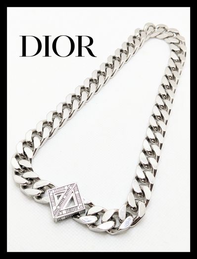 ディオール ネックレス CDダイヤモンド チェーンリンク メタル