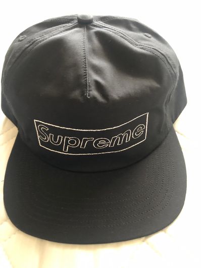 Supreme KAWS Chalk Logo 5-Panel "Black"