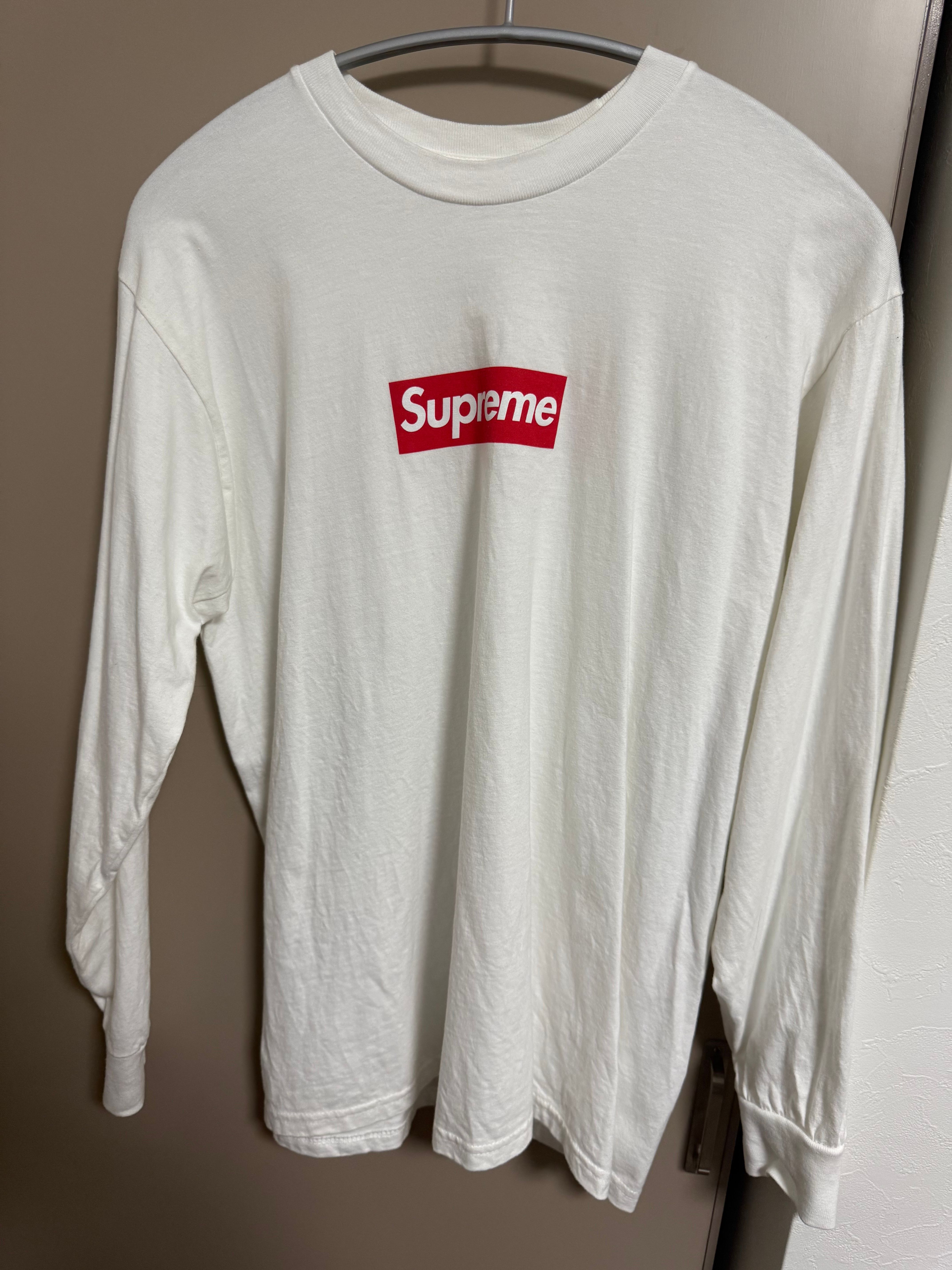 Supreme Box Logo L/S Tee "White"