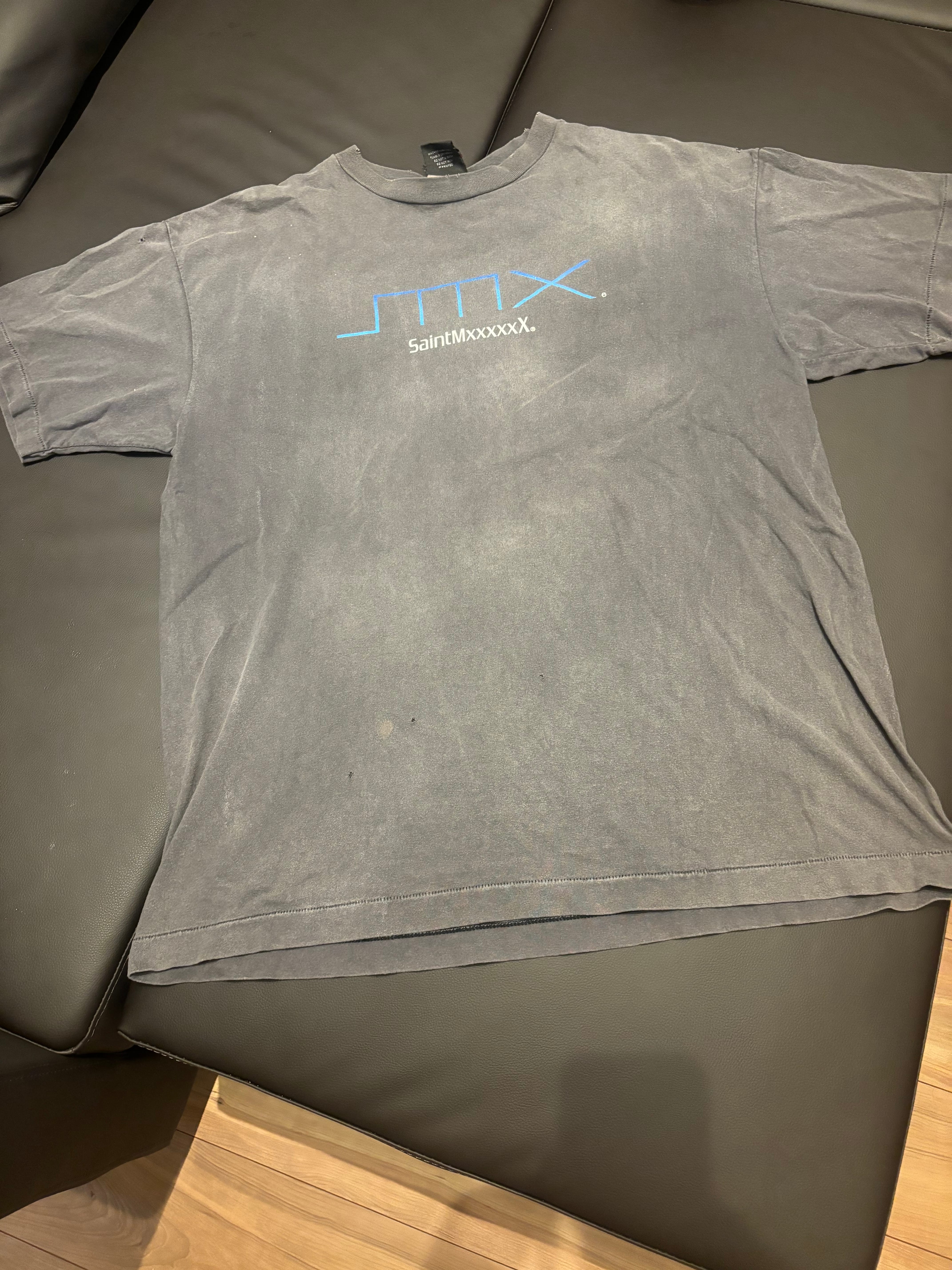 SAINT Mxxxxxx 24SS SM6 SS Tee "Black"