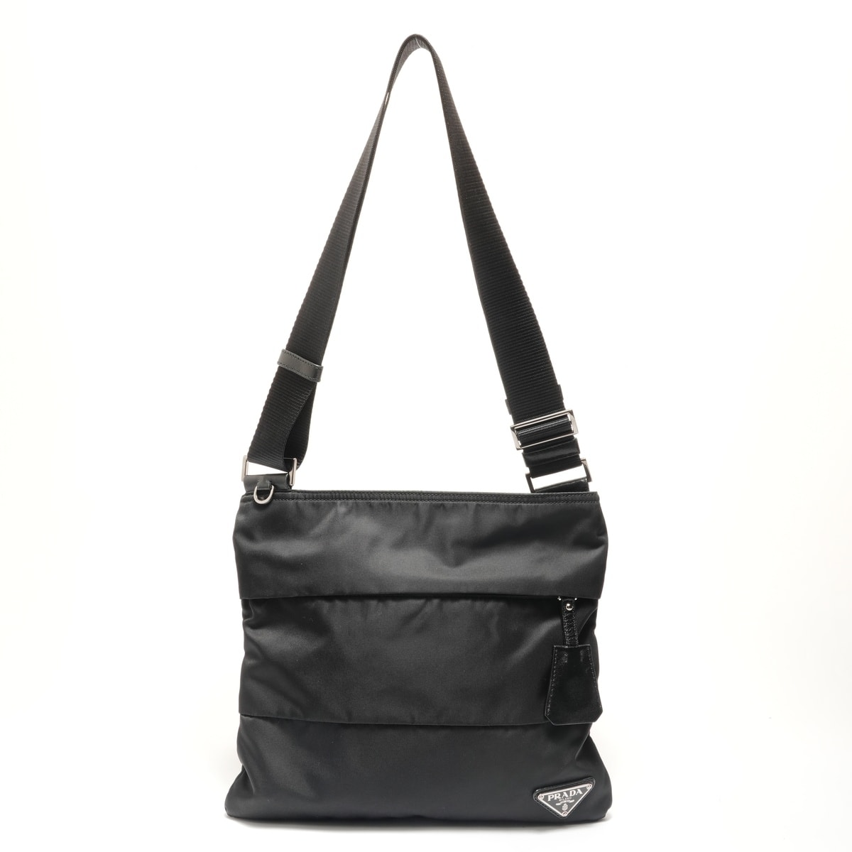 プラダ PRADA 三角ロゴプレート ショルダーバッグ【中古】