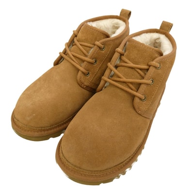 UGG アグ F27019L Neumel ニューメル スエード チャッカ ブーツ ブラウン系 27cm【中古】