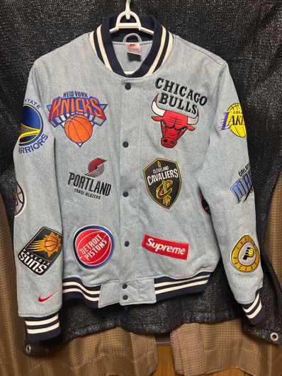 Supreme / Nike®/NBA Teams Warm-Up Jacket "Blue"
