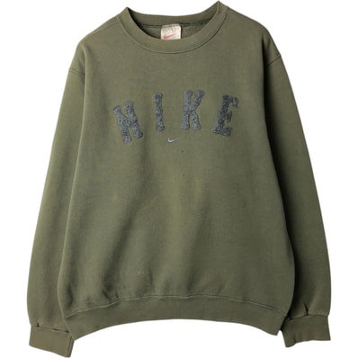 古着 90年代 ナイキ NIKE ロゴスウェットシャツ トレーナー USA製 メンズM相当 ヴィンテージ/eaa629560