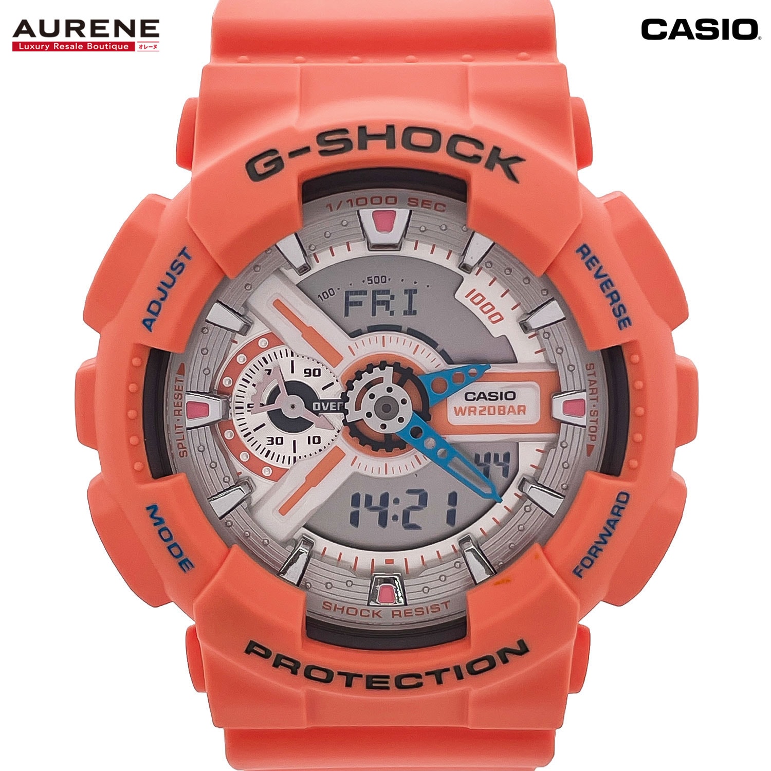 CASIO カシオ 腕時計 G-SHOCK ジーショック GA-110DN ダスティ・ネオン クオーツ メンズ
 【中古】